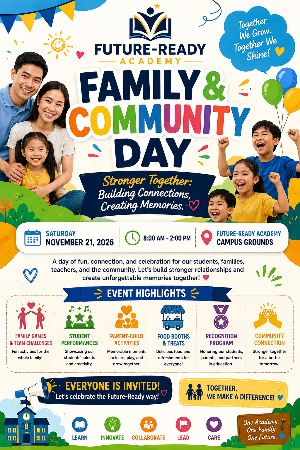 Future-Ready Academy Family & Community Day