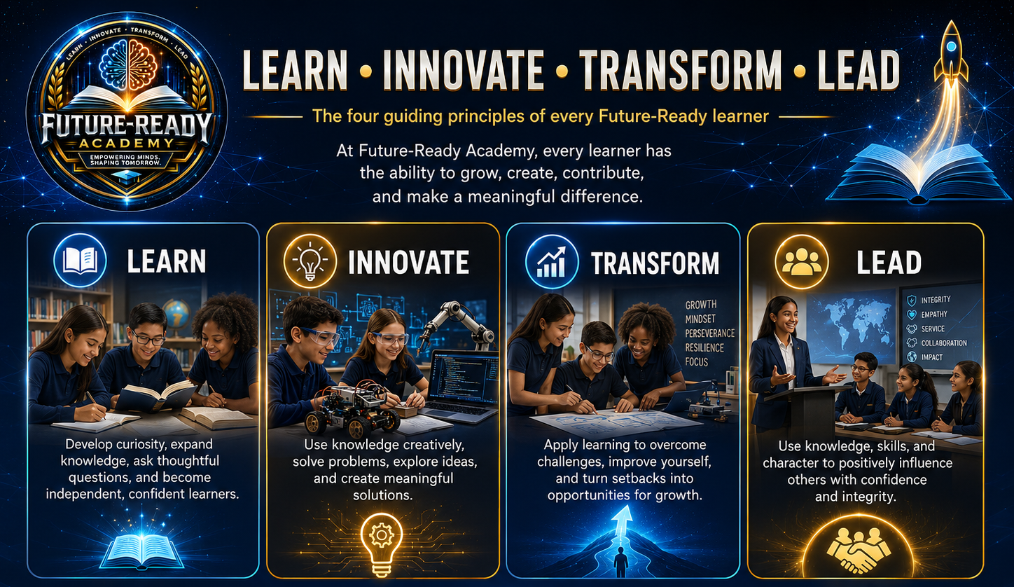 Learn, Innovate, Transform, Lead